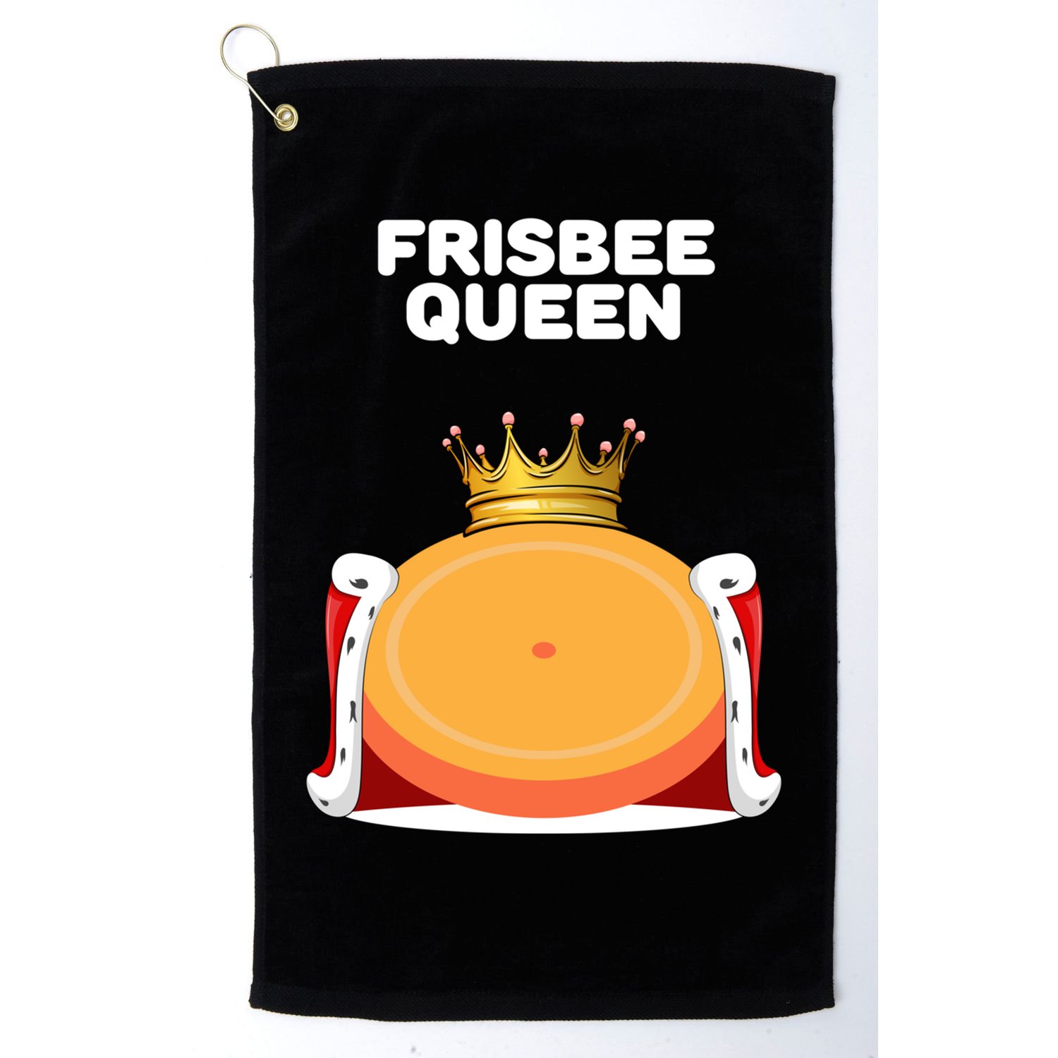 Frisbee Queen Frisbee Gift Frisbee Meaningful Gift Golf Towel