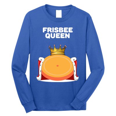 Frisbee Queen Frisbee Gift Frisbee Meaningful Gift Long Sleeve Shirt