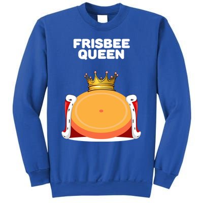 Frisbee Queen Frisbee Gift Frisbee Meaningful Gift Sweatshirt