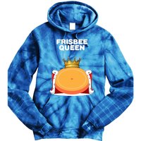 Frisbee Queen Frisbee Gift Frisbee Meaningful Gift Tie Dye Hoodie