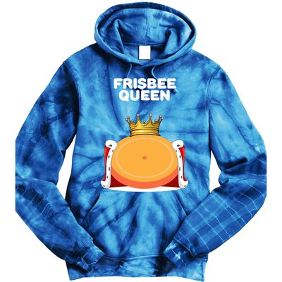 Frisbee Queen Frisbee Gift Frisbee Meaningful Gift Tie Dye Hoodie