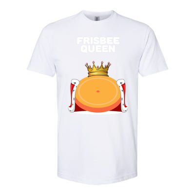 Frisbee Queen Frisbee Gift Frisbee Meaningful Gift Softstyle CVC T-Shirt