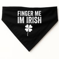 funny quote Finger Me I'm Irish St Patrick’s Day USA-Made Doggie Bandana