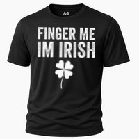 funny quote Finger Me I'm Irish St Patrick’s Day Cooling Performance Crew T-Shirt