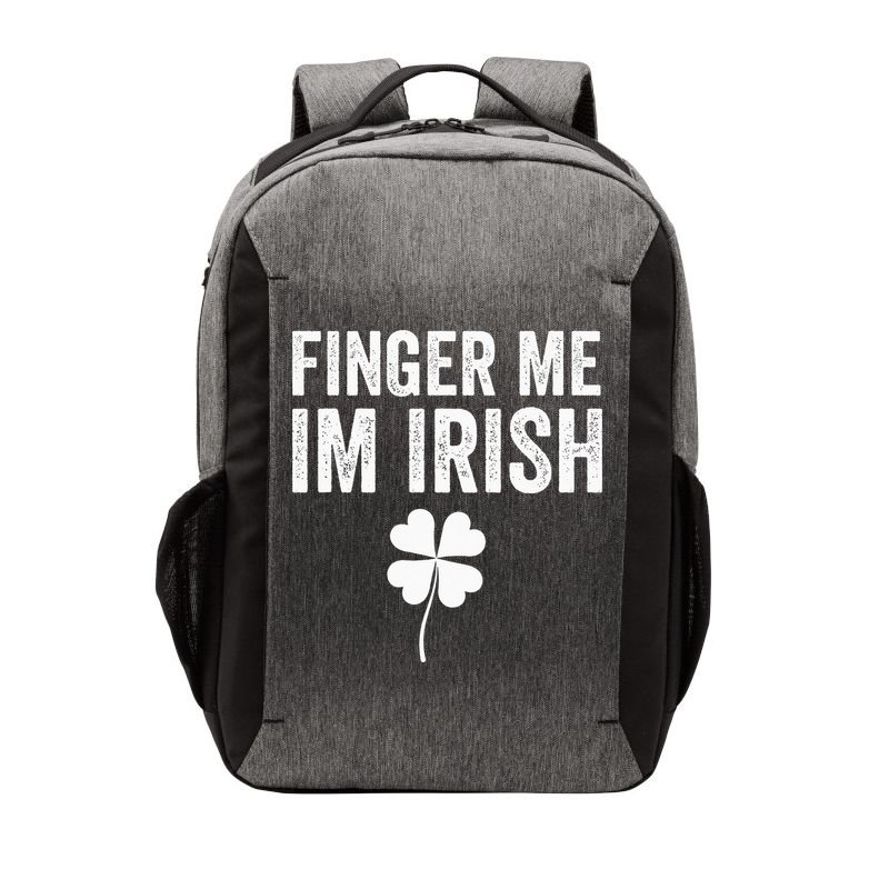 funny quote Finger Me I'm Irish St Patrick’s Day Vector Backpack