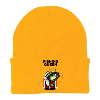 Fishing Queen Fishing Womens Fishing Knit Cap Winter Beanie