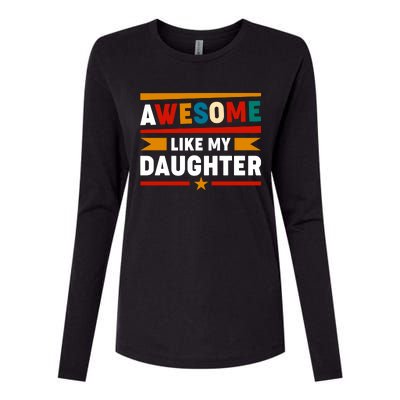 Funny Quotes Fathers Day T Womens Cotton Relaxed Long Sleeve T-Shirt