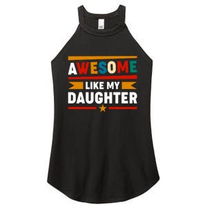 Funny Quotes Fathers Day T Women's Perfect Tri Rocker Tank