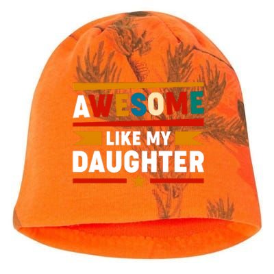 Funny Quotes Fathers Day T Kati - Camo Knit Beanie