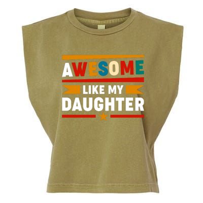 Funny Quotes Fathers Day T Garment-Dyed Women's Muscle Tee