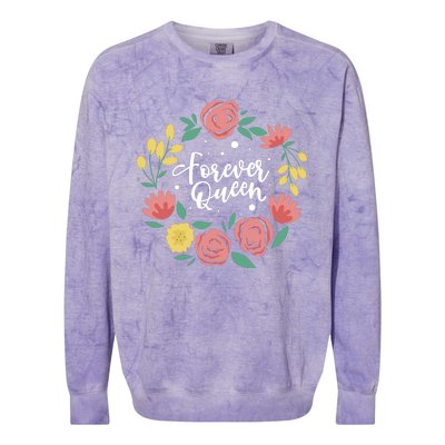 Forever Queen Colorblast Crewneck Sweatshirt