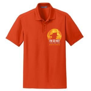 Firefighter Quotes Fire Wife Funny Gift Dry Zone Grid Polo