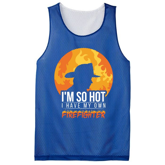 Firefighter Quotes Fire Wife Funny Gift Mesh Reversible Basketball Jersey Tank