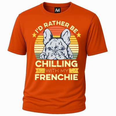 Frenchie Quote For A French Bulldog Owner Cooling Performance Crew T-Shirt