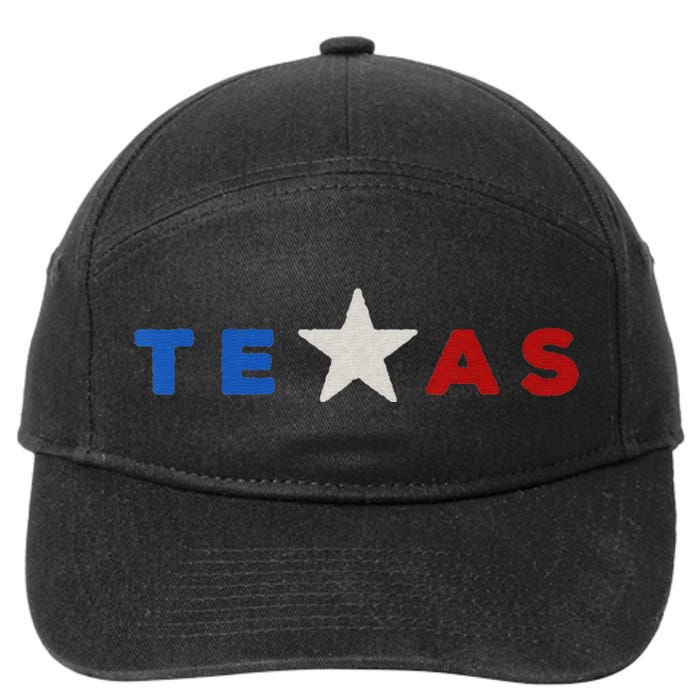 funny quote Hand Crafted Texas Star 7-Panel Snapback Hat