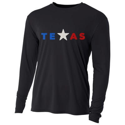 funny quote Hand Crafted Texas Star Cooling Performance Long Sleeve Crew