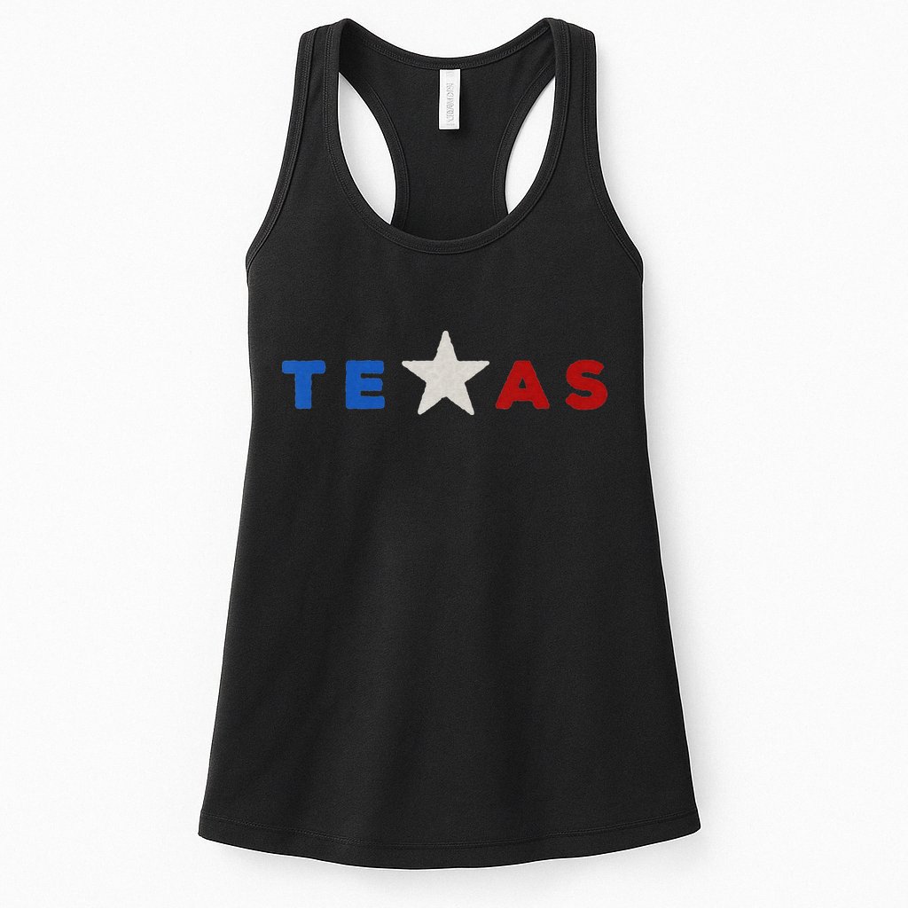 funny quote Hand Crafted Texas Star Womens Tank Top