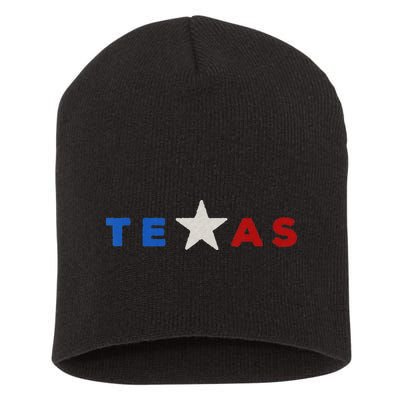 funny quote Hand Crafted Texas Star Short Acrylic Beanie