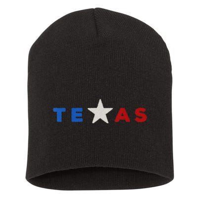 funny quote Hand Crafted Texas Star Short Acrylic Beanie