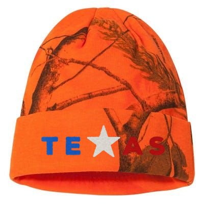 funny quote Hand Crafted Texas Star Kati Licensed 12" Camo Beanie