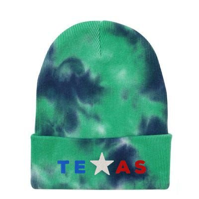 funny quote Hand Crafted Texas Star Tie Dye 12in Knit Beanie