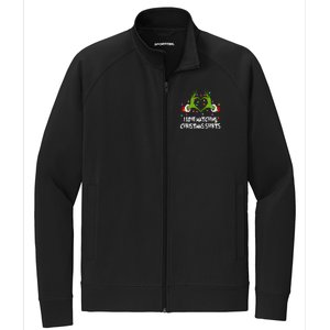 Funny Quotes I Love Matching Christmas Stretch Full-Zip Cadet Jacket