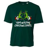 Funny Quotes I Love Matching Christmas Cooling Performance Crew T-Shirt