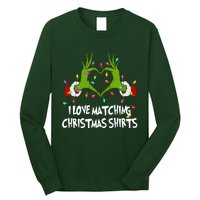 Funny Quotes I Love Matching Christmas Long Sleeve Shirt