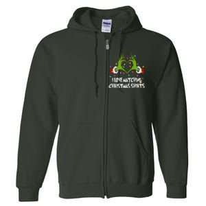 Funny Quotes I Love Matching Christmas Full Zip Hoodie