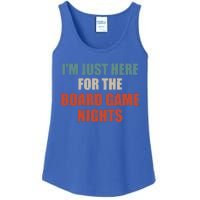 Funny Quote IM Just Here For The Board Game Nights Cool Gift Ladies Essential Tank