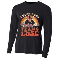 Football Quote I Hope Both Teams Lose Teams Sports Cooling Performance Long Sleeve Crew