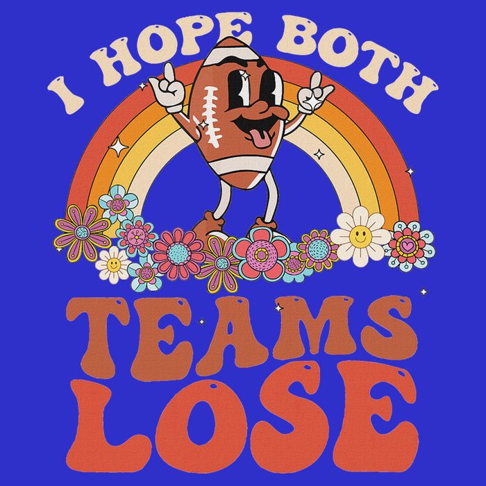Football Quote I Hope Both Teams Lose Teams Sports Bag