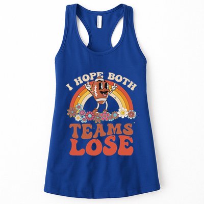 Football Quote I Hope Both Teams Lose Teams Sports Womens Tank Top