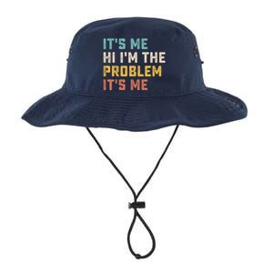 Funny Quote It's Me Hi I'm The Problem It's Me Legacy Cool Fit Booney Bucket Hat