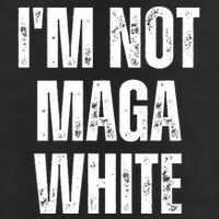 Funny Quotes I’M Not Maga White Adult Drive Performance Visor