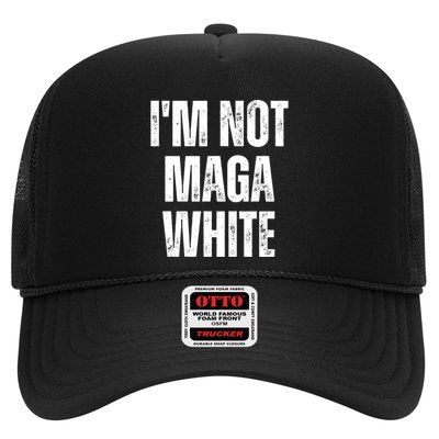 Funny Quotes I’M Not Maga White Trucker Hat