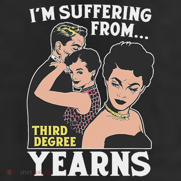 Funny Quote IM Suffering From...Third Degree Yearns Knit Cap Winter Beanie