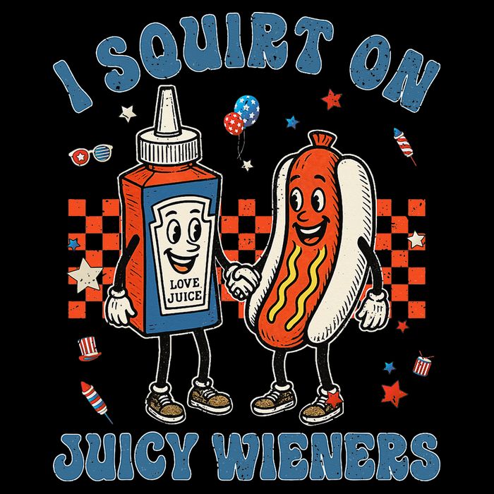 Funny Quote I Squirt On Juicy Wieners Humor Saying Impact Tech Backpack