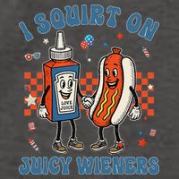 Funny Quote I Squirt On Juicy Wieners Humor Saying Vector Backpack