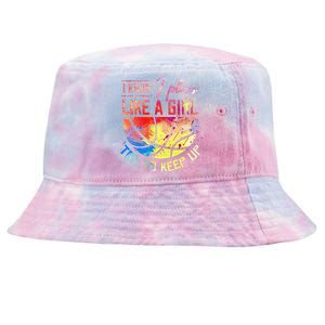 funny quote I Know I Play Like A  Basketball Tie-Dyed Bucket Hat