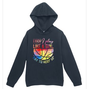 funny quote I Know I Play Like A  Basketball Urban Pullover Hoodie