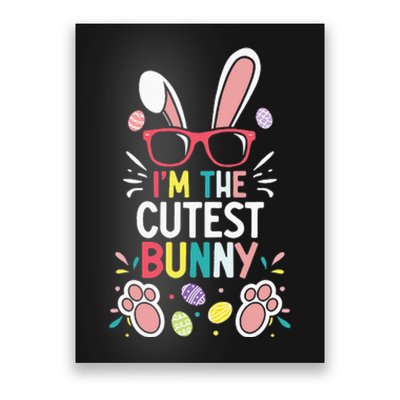 funny quotes I'm The Cutest Bunny Easter Squad Poster