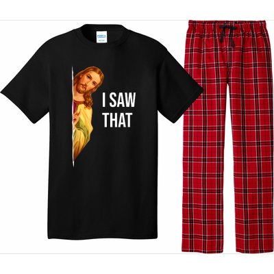 Funny Quote Jesus Meme I Saw That Christian Pajama Set