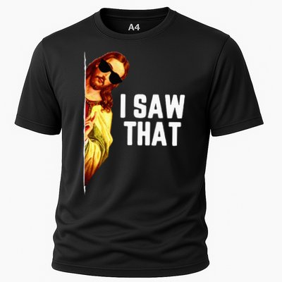 Funny Quote Jesus Meme I Saw That Christian God Performance Shirt