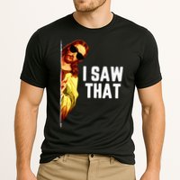 Funny Quote Jesus Meme I Saw That Christian God Cooling Performance Crew T-Shirt