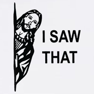 Funny Quote Jesus Meme I Saw That Christian Jesus Meme T-Shirt