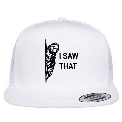 Funny Quote Jesus Meme I Saw That Christian Jesus Meme Flatbill Hat