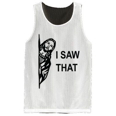 Funny Quote Jesus Meme I Saw That Christian Jesus Meme Mesh Reversible Basketball Jersey Tank