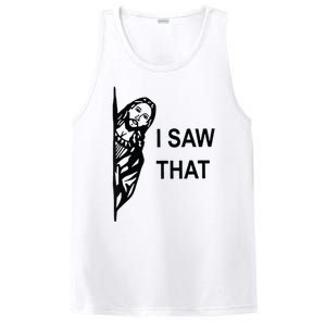 Funny Quote Jesus Meme I Saw That Christian Jesus Meme PosiCharge Competitor Tank