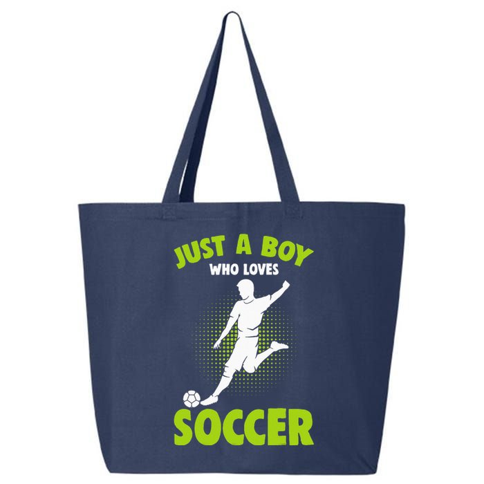 funny quote Just A Who Loves Soccer Player 25L Jumbo Tote